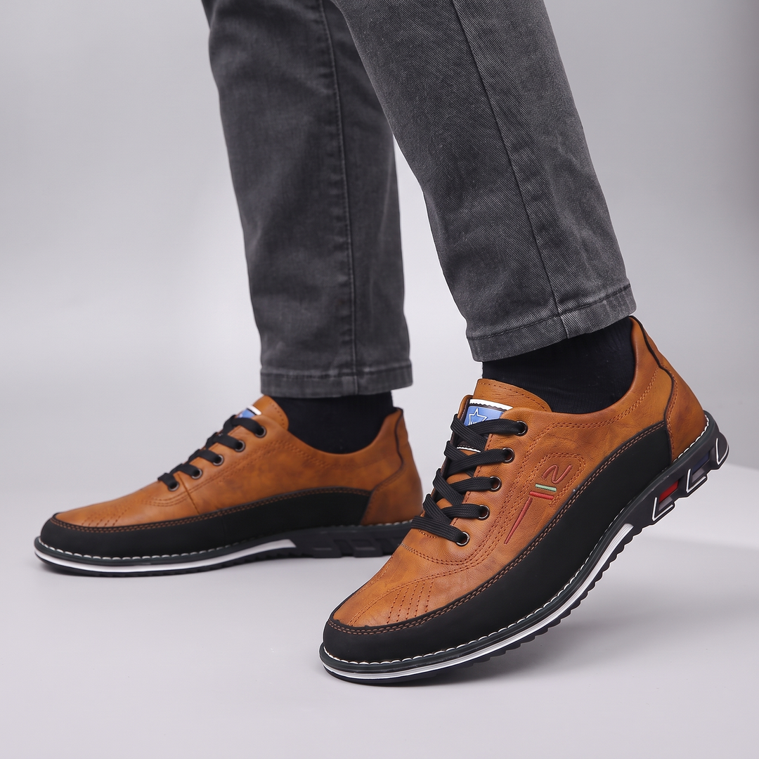 MODERN SUPPORT LEATHER TRAINERS