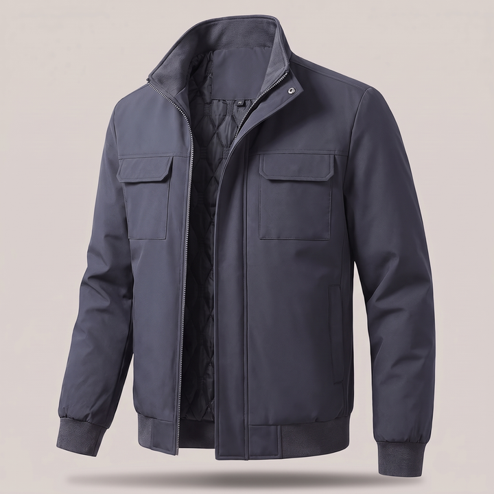 CLASSIC QUILTED BOMBER JACKET