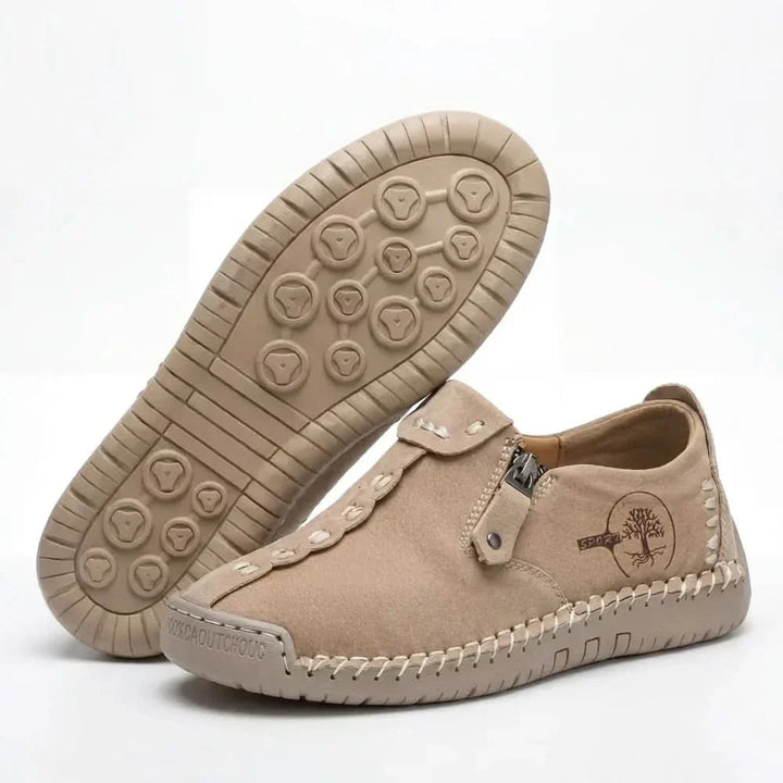 BURLEIGH EASY-ON ZIP LOAFERS