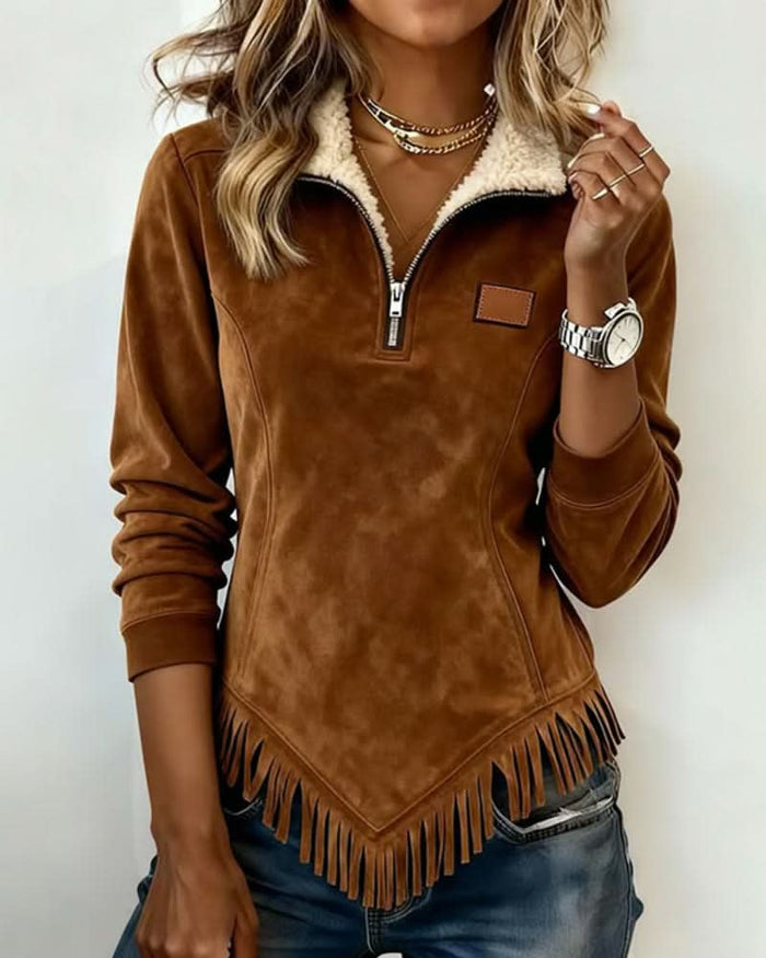 JULIAN SUEDE Jumper