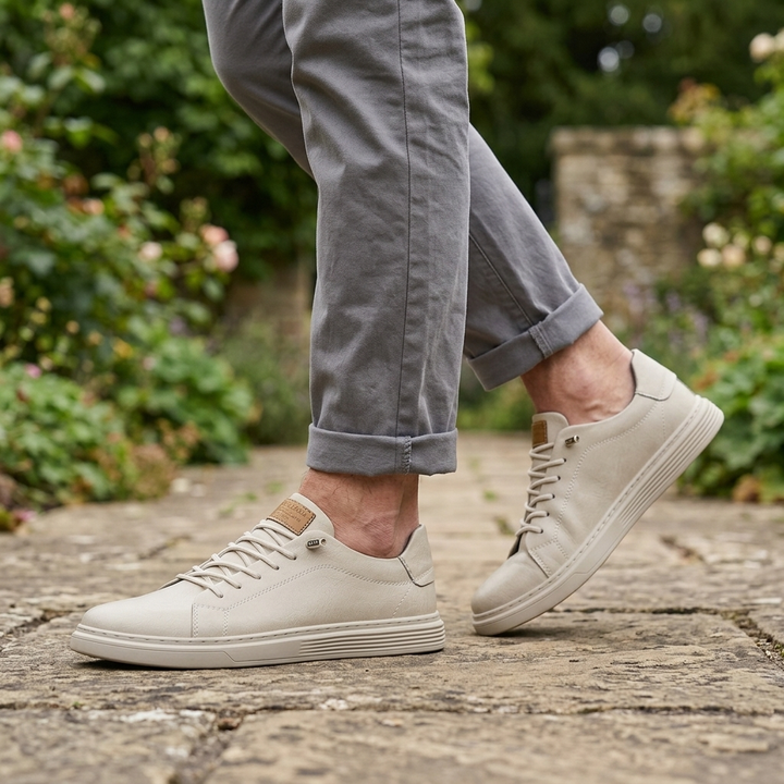WETHERBY EXECUTIVE LEATHER TRAINERS