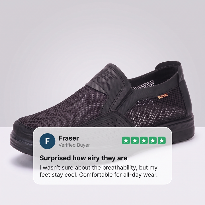 CEDRIC AIR-MESH LOAFERS