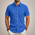 CALDHAM TEXTURED BUTTON-UP SHIRT