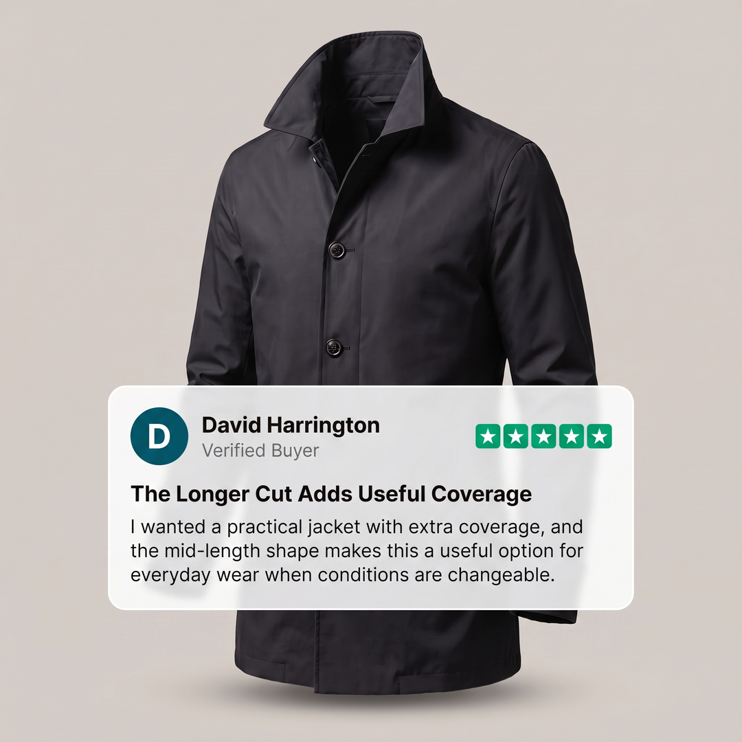 SMART WEATHERPROOF RAIN COAT