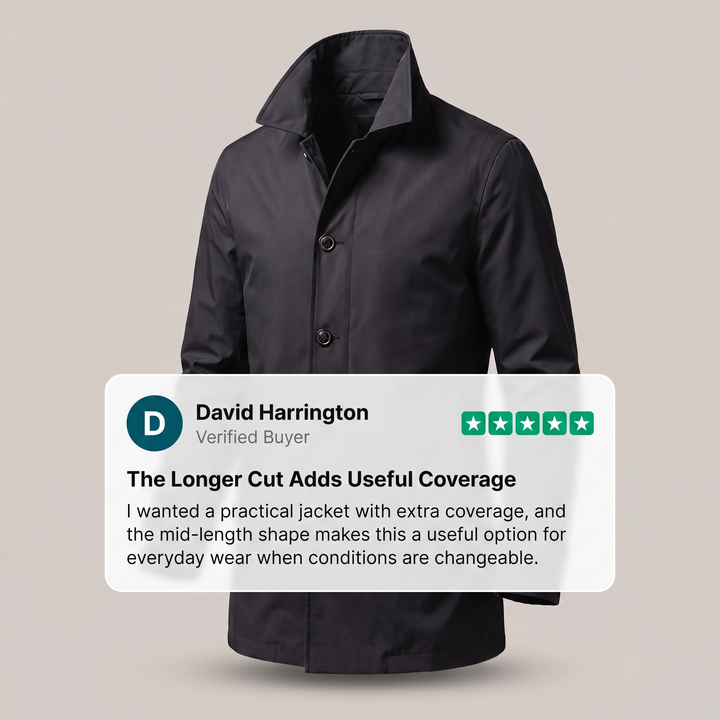 SMART WEATHERPROOF RAIN COAT