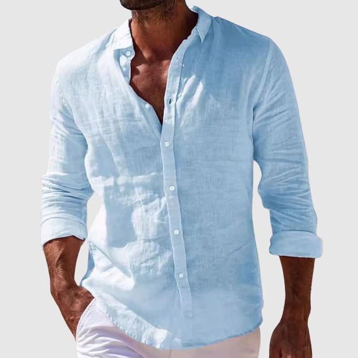 RIVIERA LINEN SHIRT