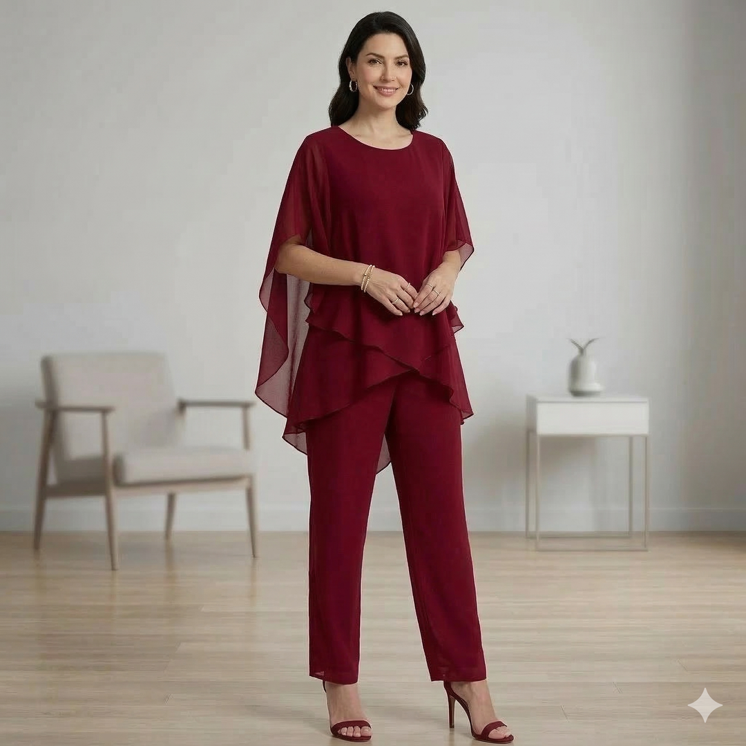 ELLA ELEGANT TOP &amp; TrouserS COMBO