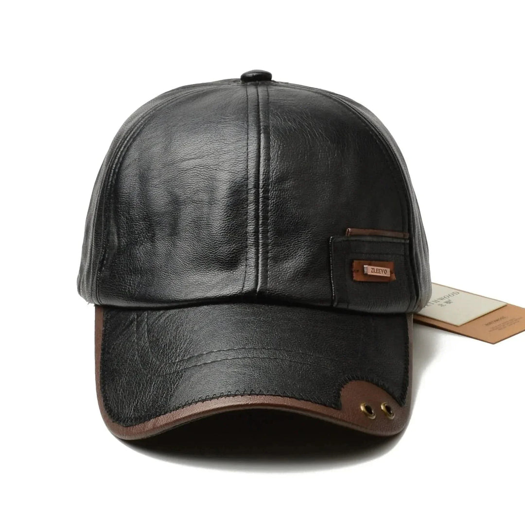 OUTLAW LEATHER CAP