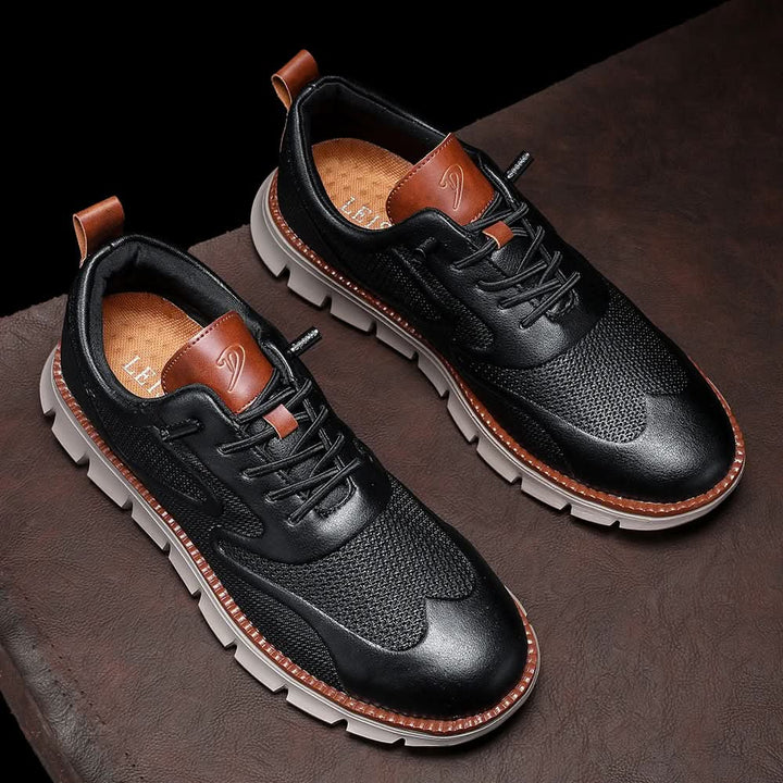 CALDWELL LEATHER TRAINERS