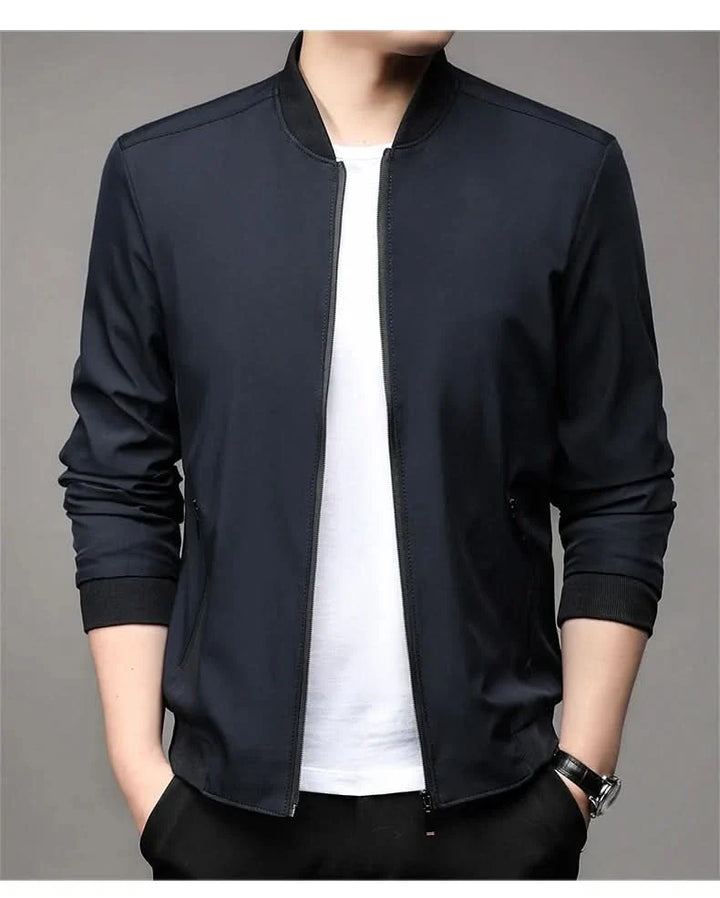 HUDSON STAND-COLLAR BLAZER