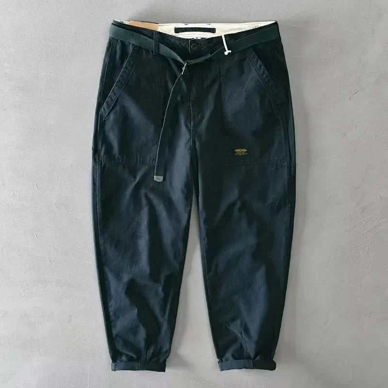 ASHBOURNE RETRO COTTON TrouserS