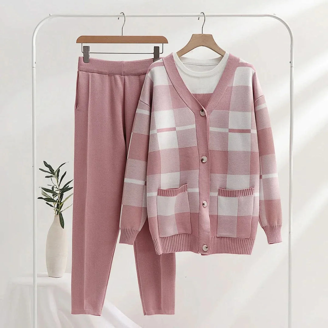SUNDAY SOFT-KNIT 3-PIECE SET