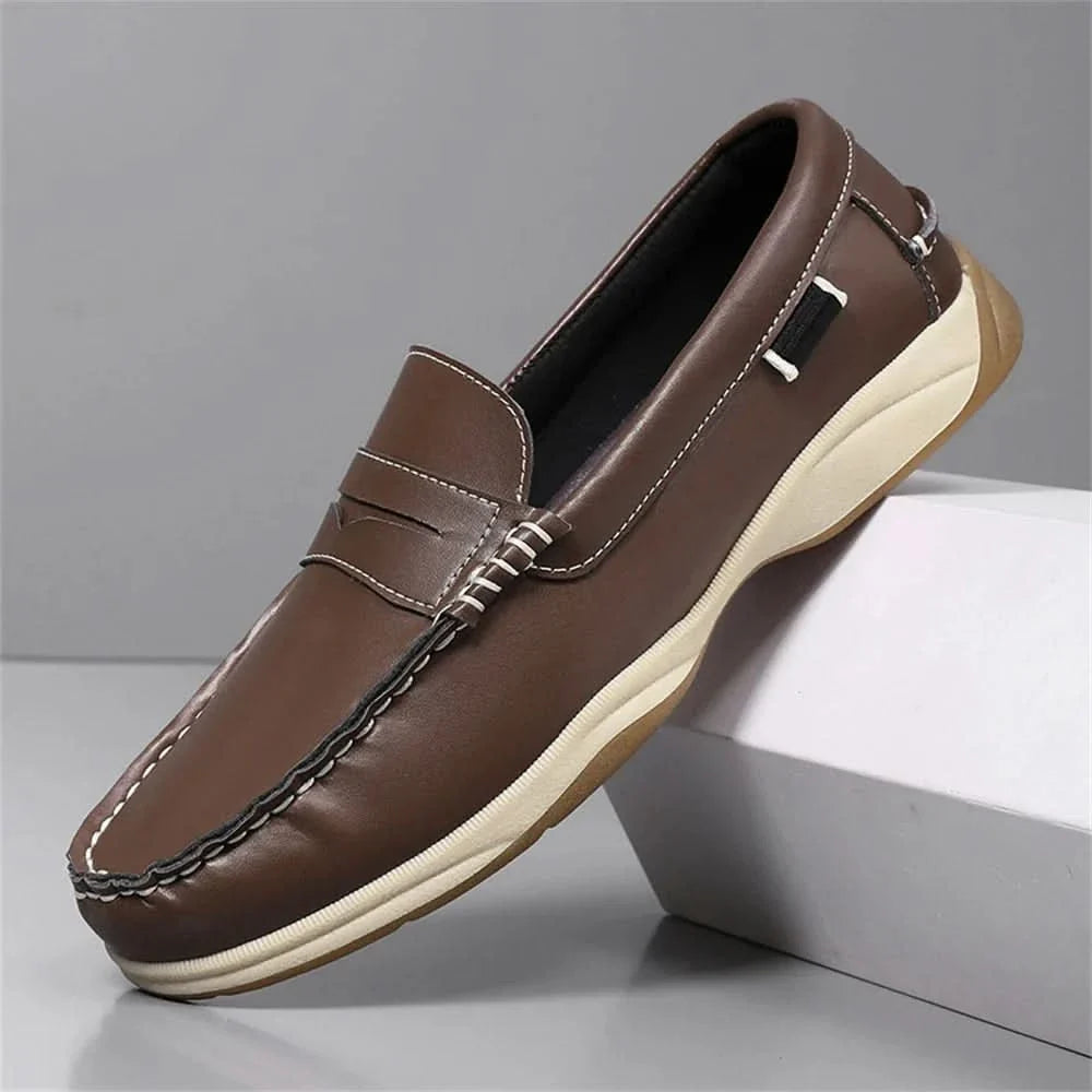 ASHFORD LEATHER LOAFERS