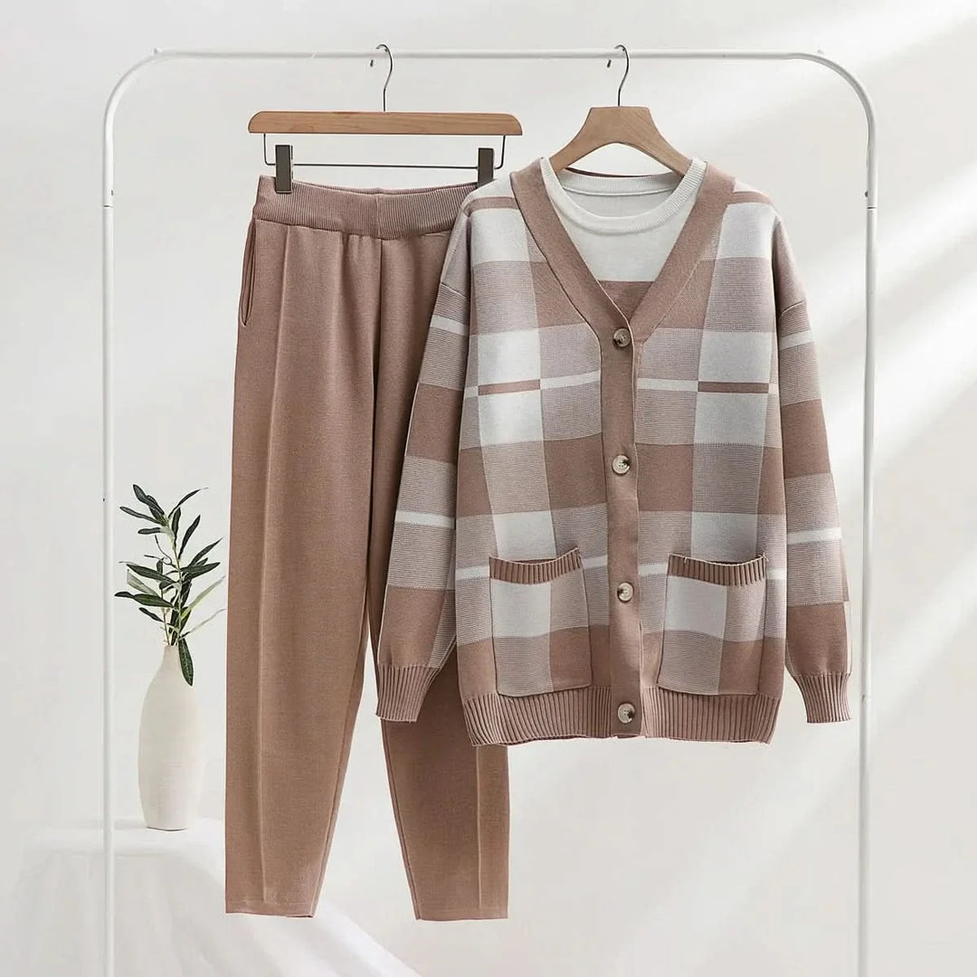 SUNDAY SOFT-KNIT 3-PIECE SET
