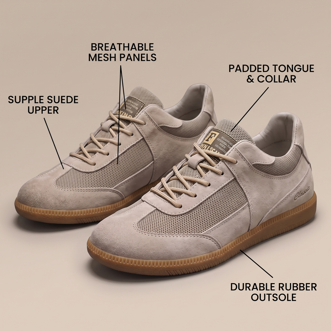CALVINO GENUINE LEATHER Trainer