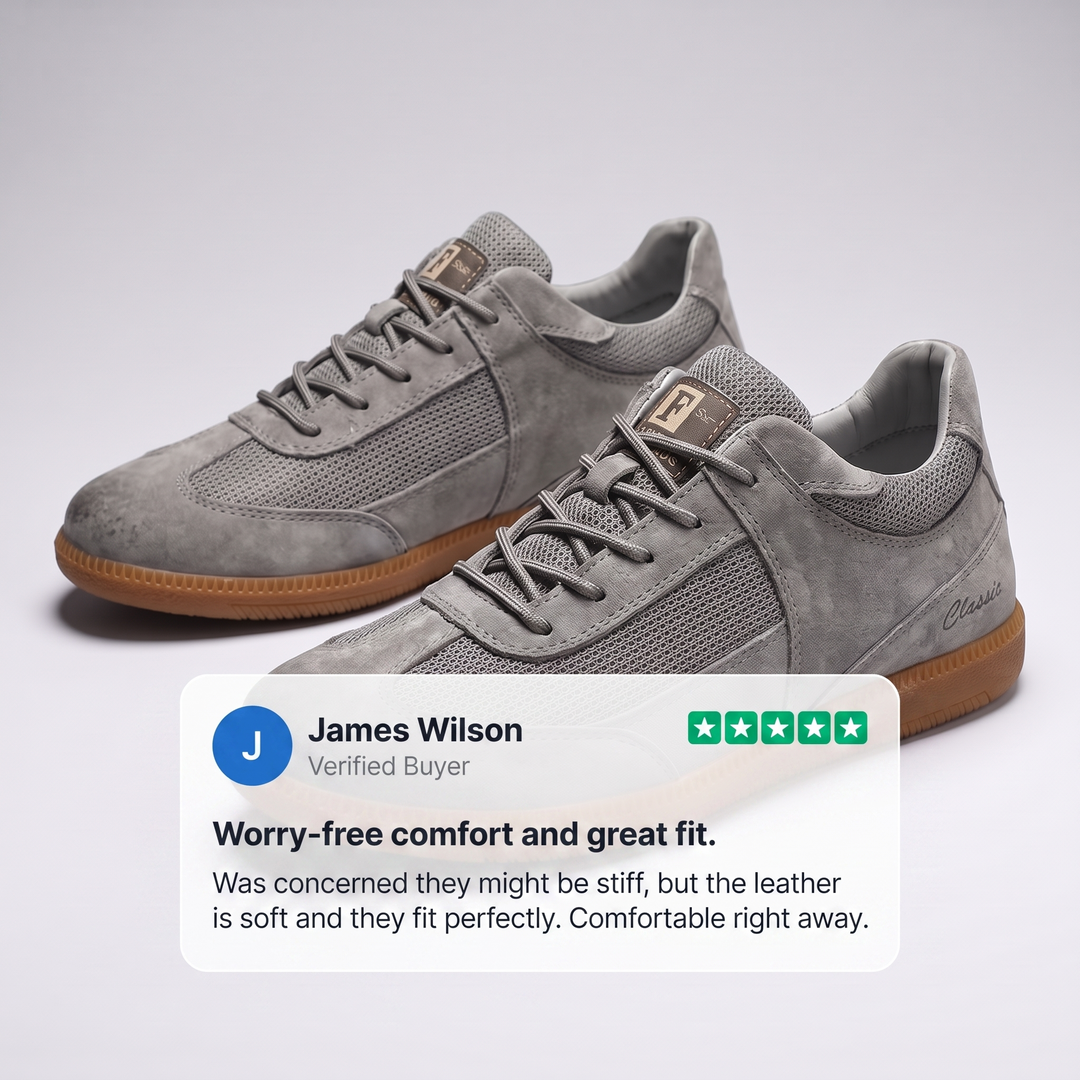 CALVINO GENUINE LEATHER Trainer