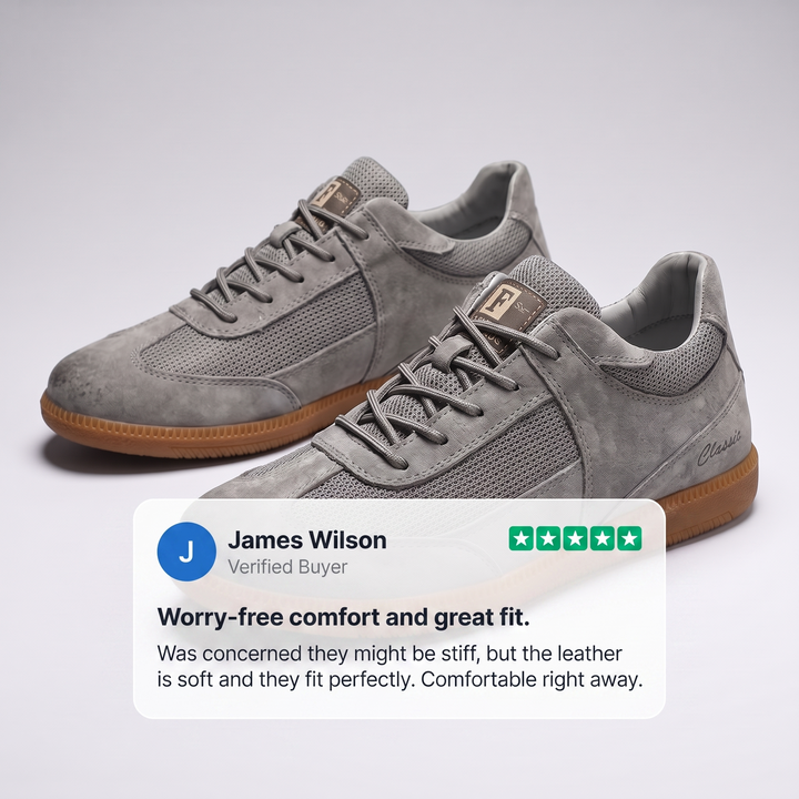 CALVINO GENUINE LEATHER Trainer