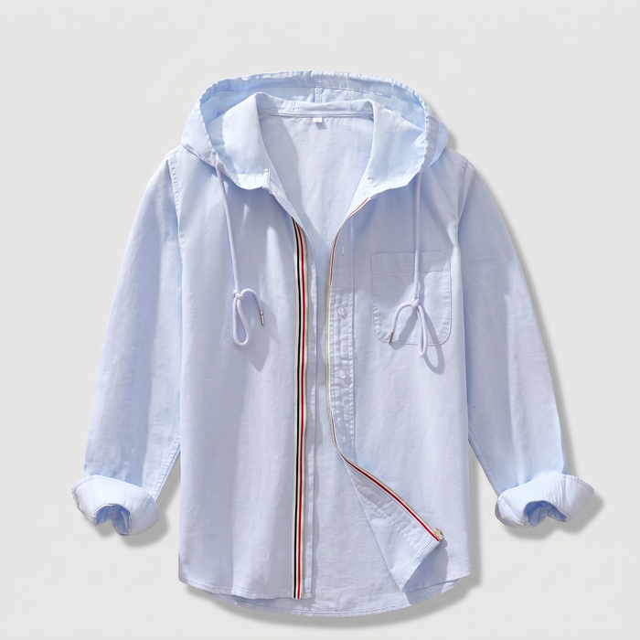 CASA LINEN HOODIE