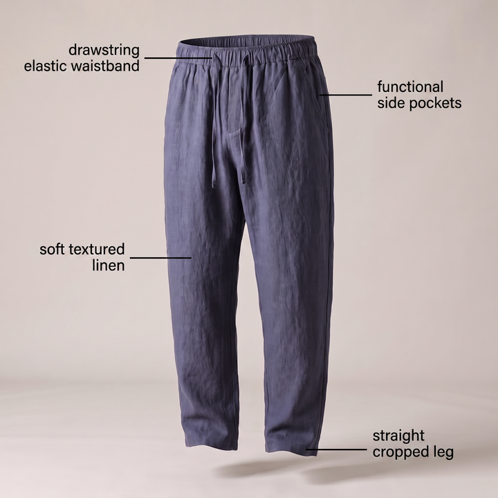 CASA LINEN TrouserS