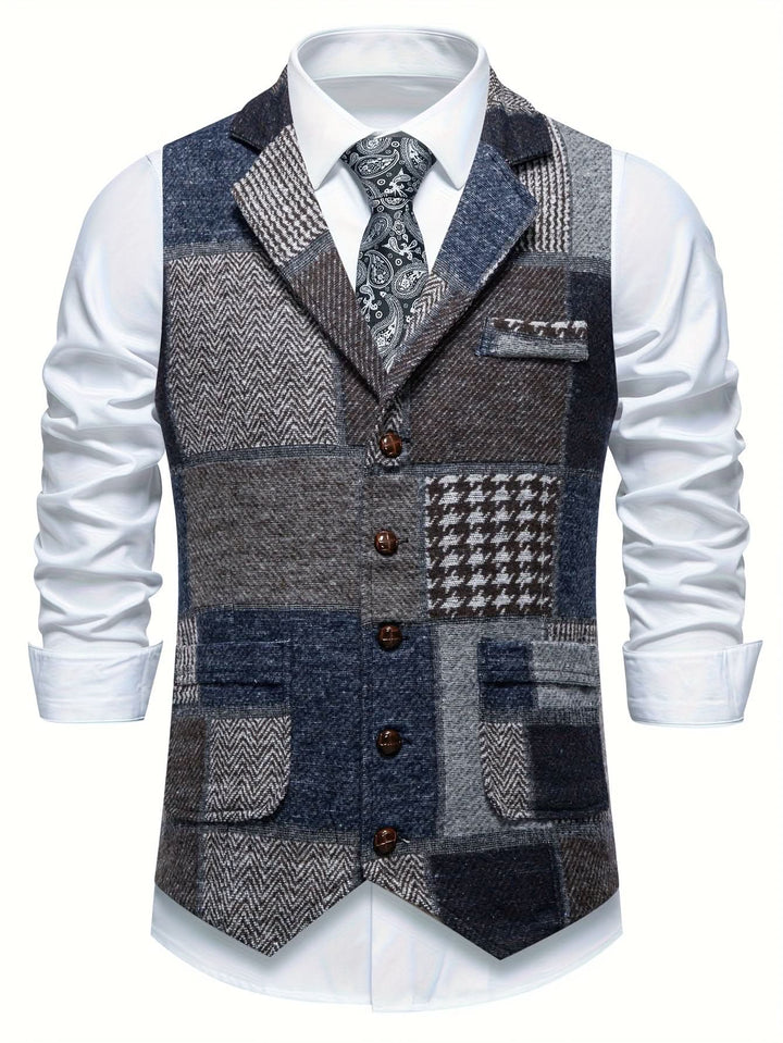 CALDWELL HERRINGBONE VEST