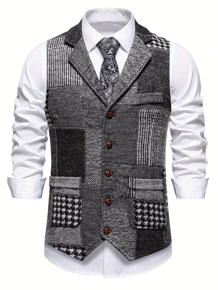 CALDWELL HERRINGBONE VEST