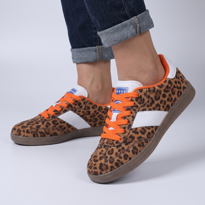 FIERCE SUEDE LEOPARD Trainer