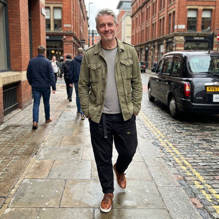ASHBOURNE RETRO COTTON TrouserS