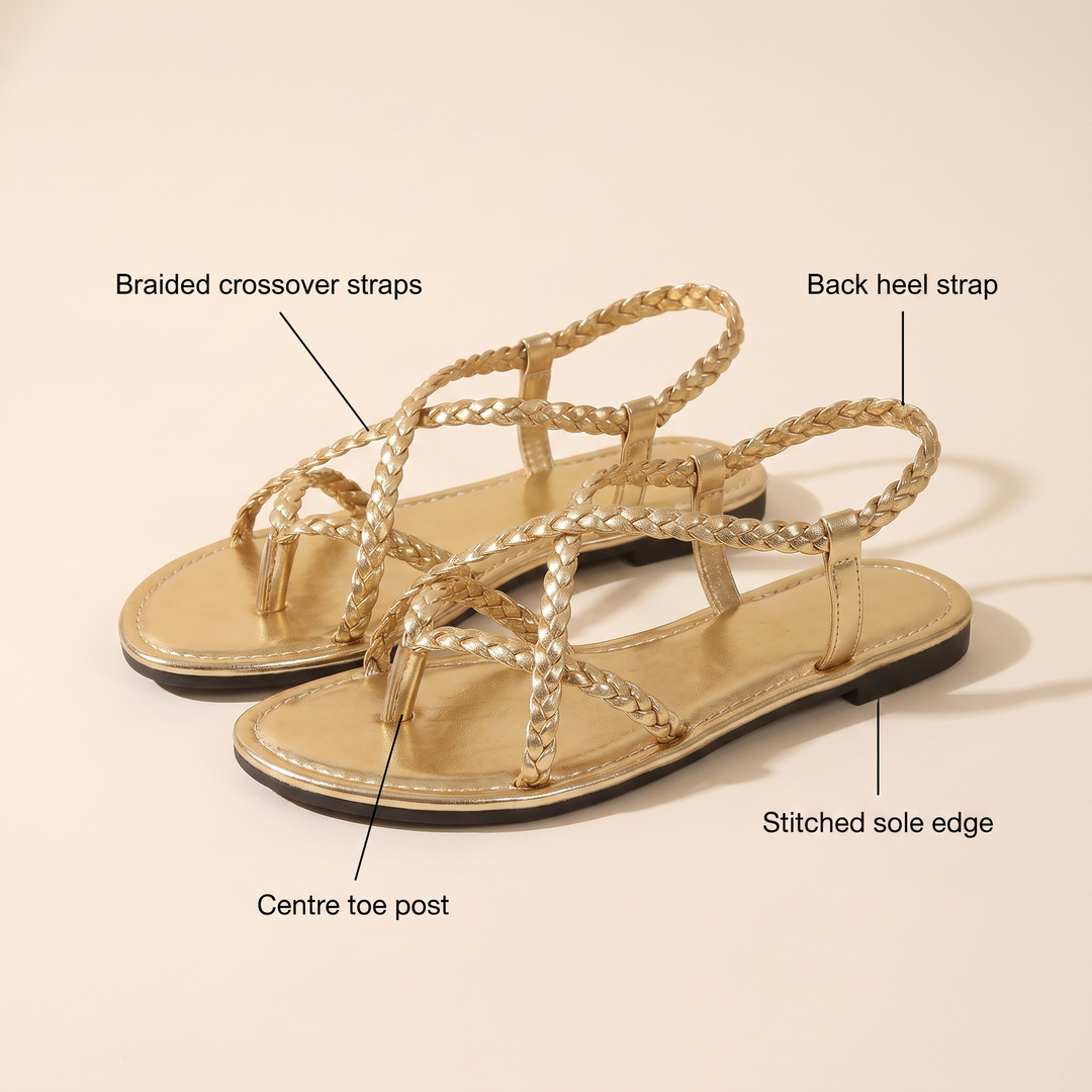 ROSELLE RESORT FLAT SANDALS