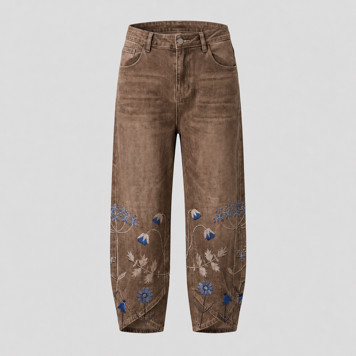 NORABELLE ARTISAN LINEN TrouserS