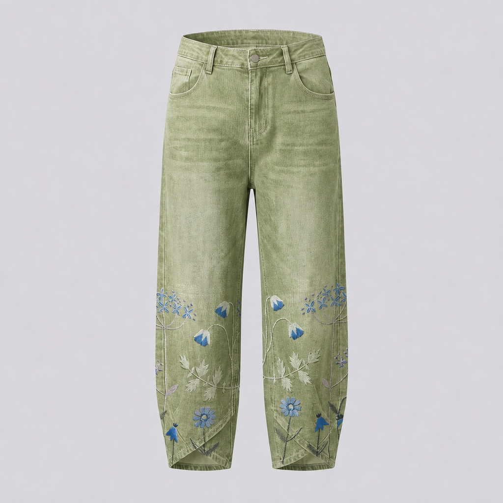 NORABELLE ARTISAN LINEN TrouserS