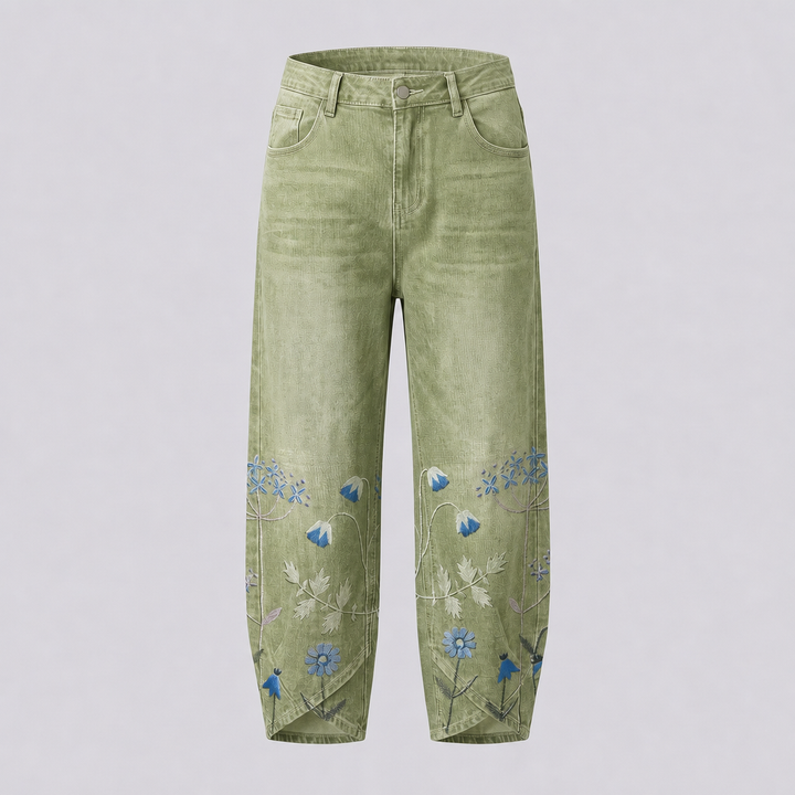NORABELLE ARTISAN LINEN TrouserS