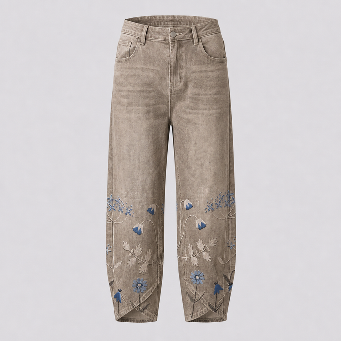 NORABELLE ARTISAN LINEN TrouserS