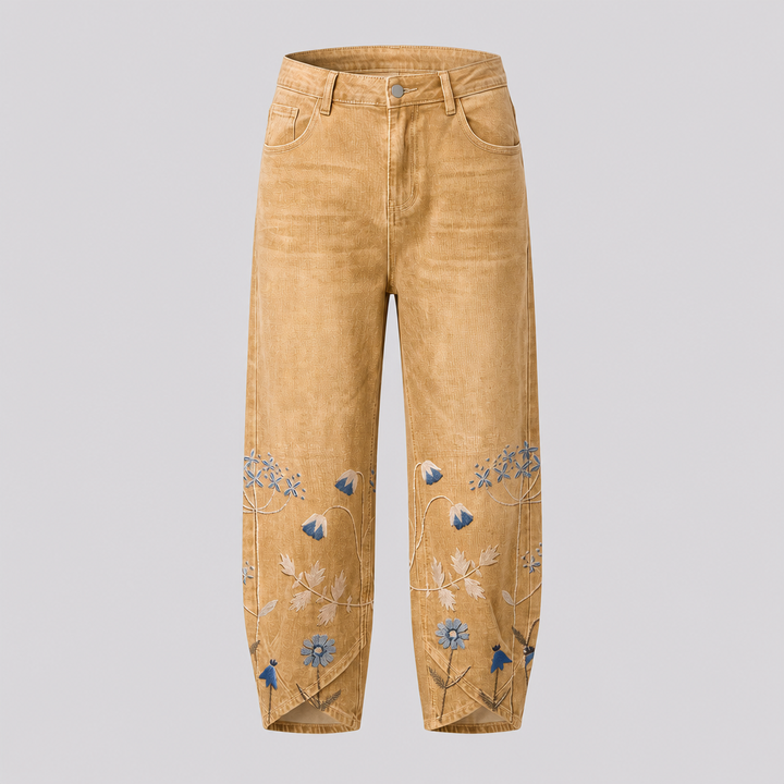 NORABELLE ARTISAN LINEN TrouserS