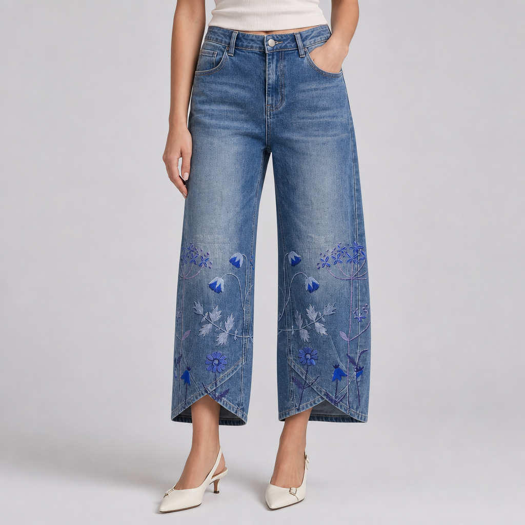 NORABELLE ARTISAN LINEN TrouserS