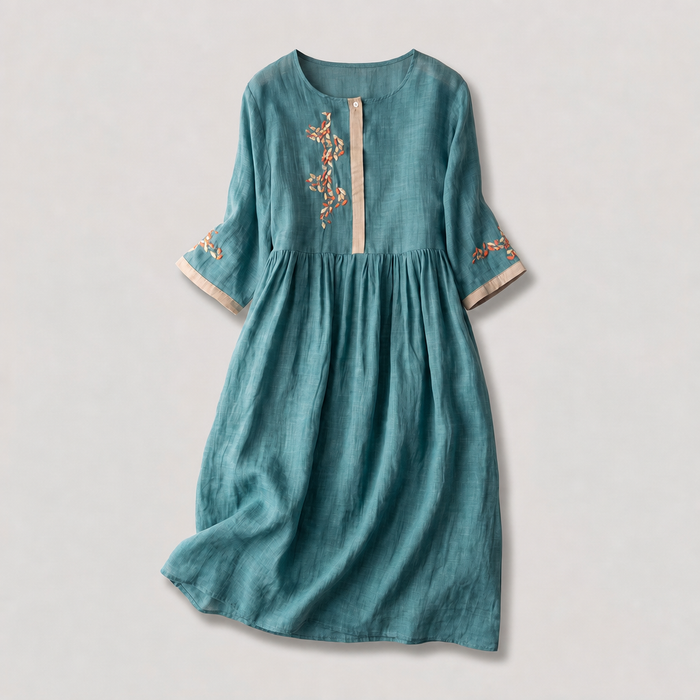 SOFIA LINEN DRESS