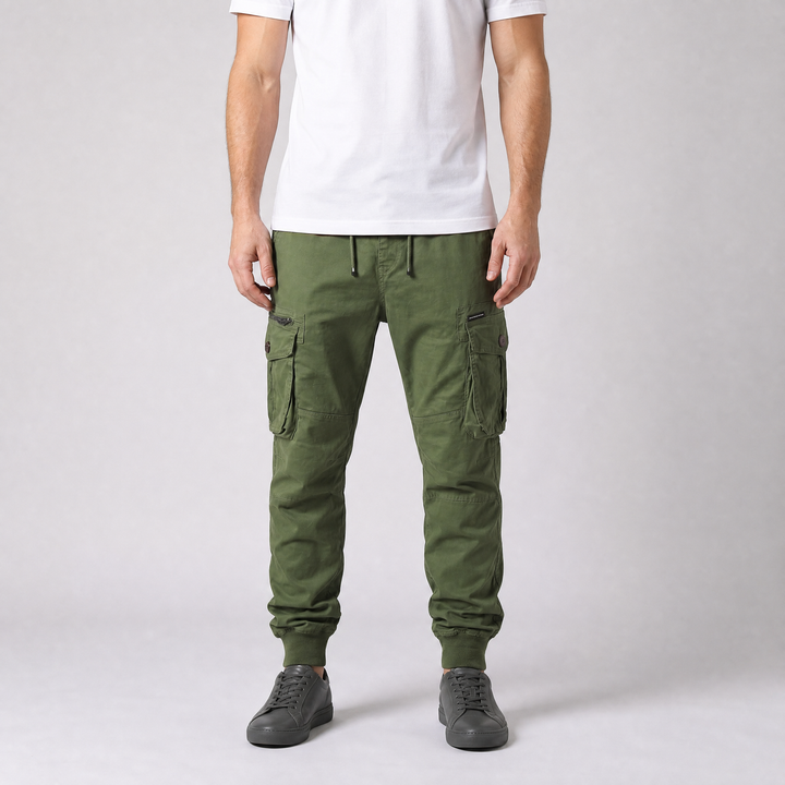 RIVINGTON UTILITY CARGO TROUSERS