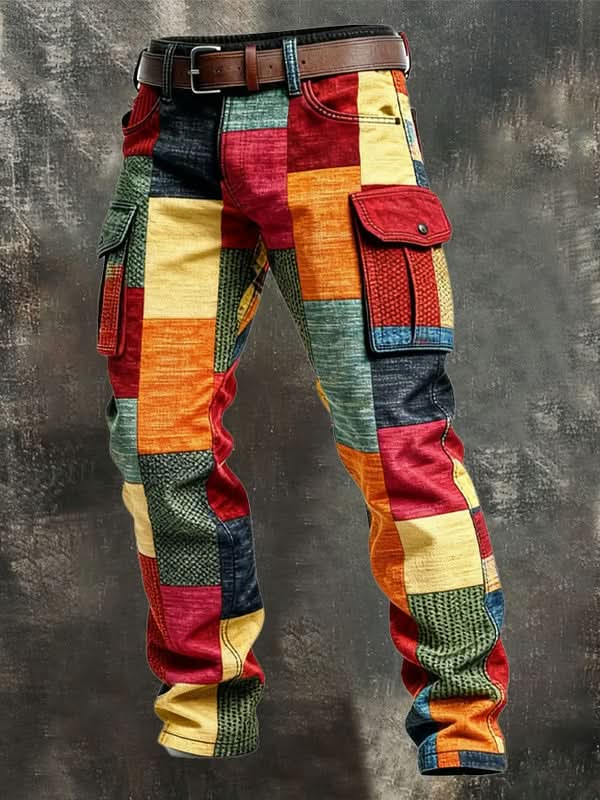 VARRON PATCHWORK UTILITY Trouser
