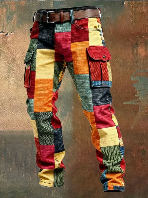 VARRON PATCHWORK UTILITY Trouser