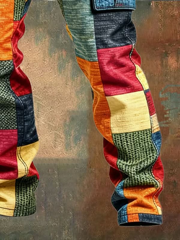 VARRON PATCHWORK UTILITY Trouser