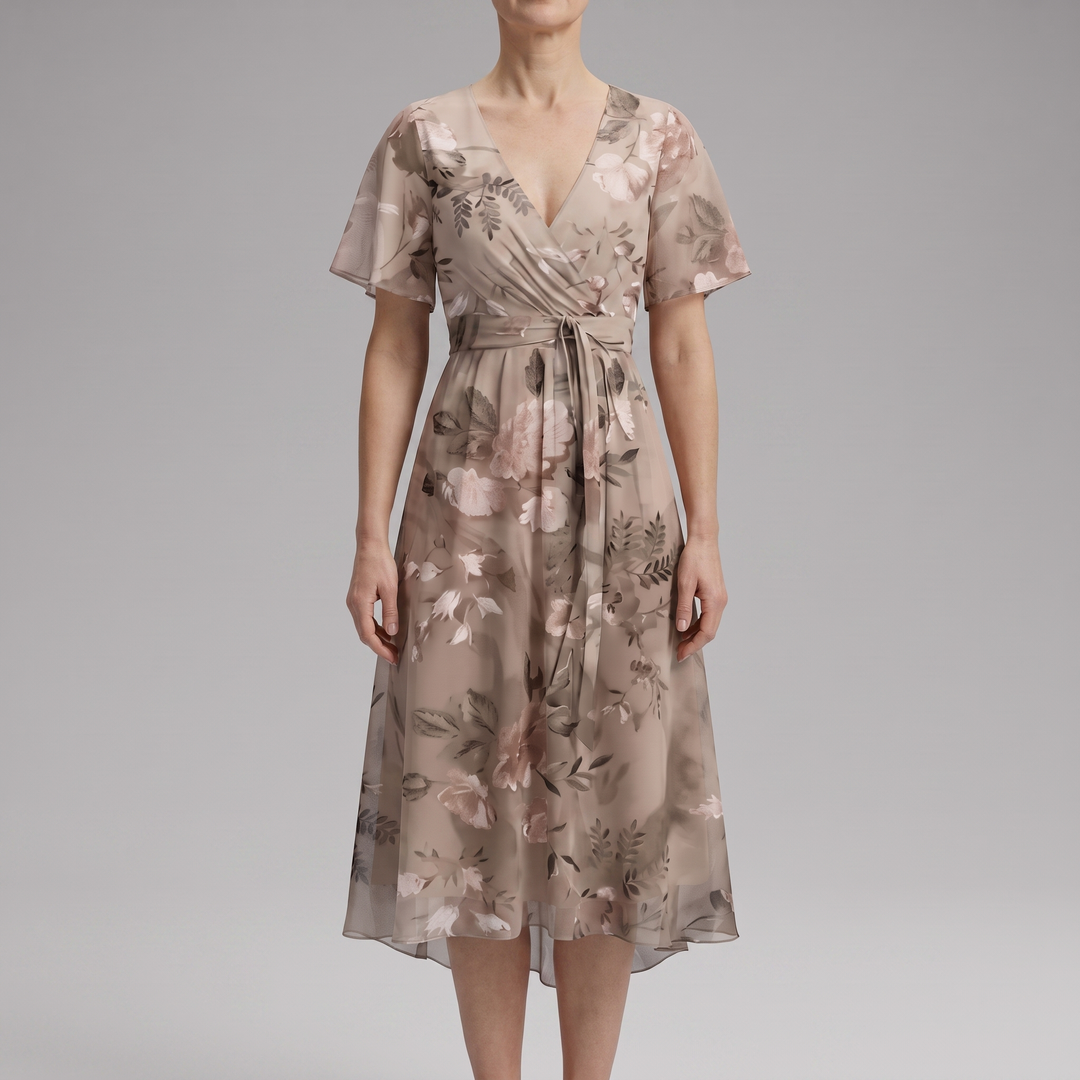LUNETH FLUID V DRESS