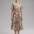 LUNETH FLUID V DRESS
