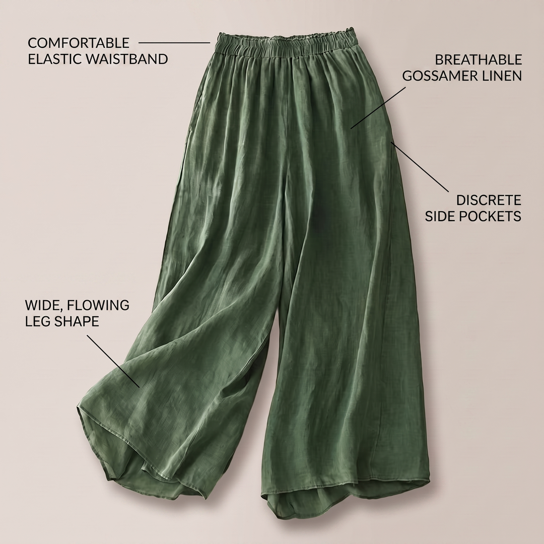 NICOLÉ LINEN TrouserS