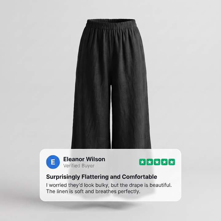 NICOLÉ LINEN TrouserS