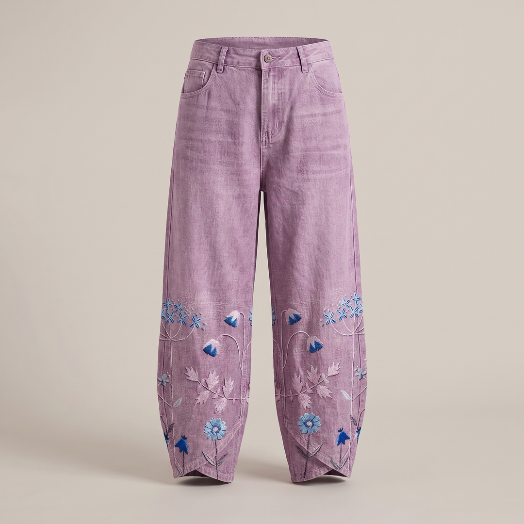 NORABELLE ARTISAN LINEN TrouserS
