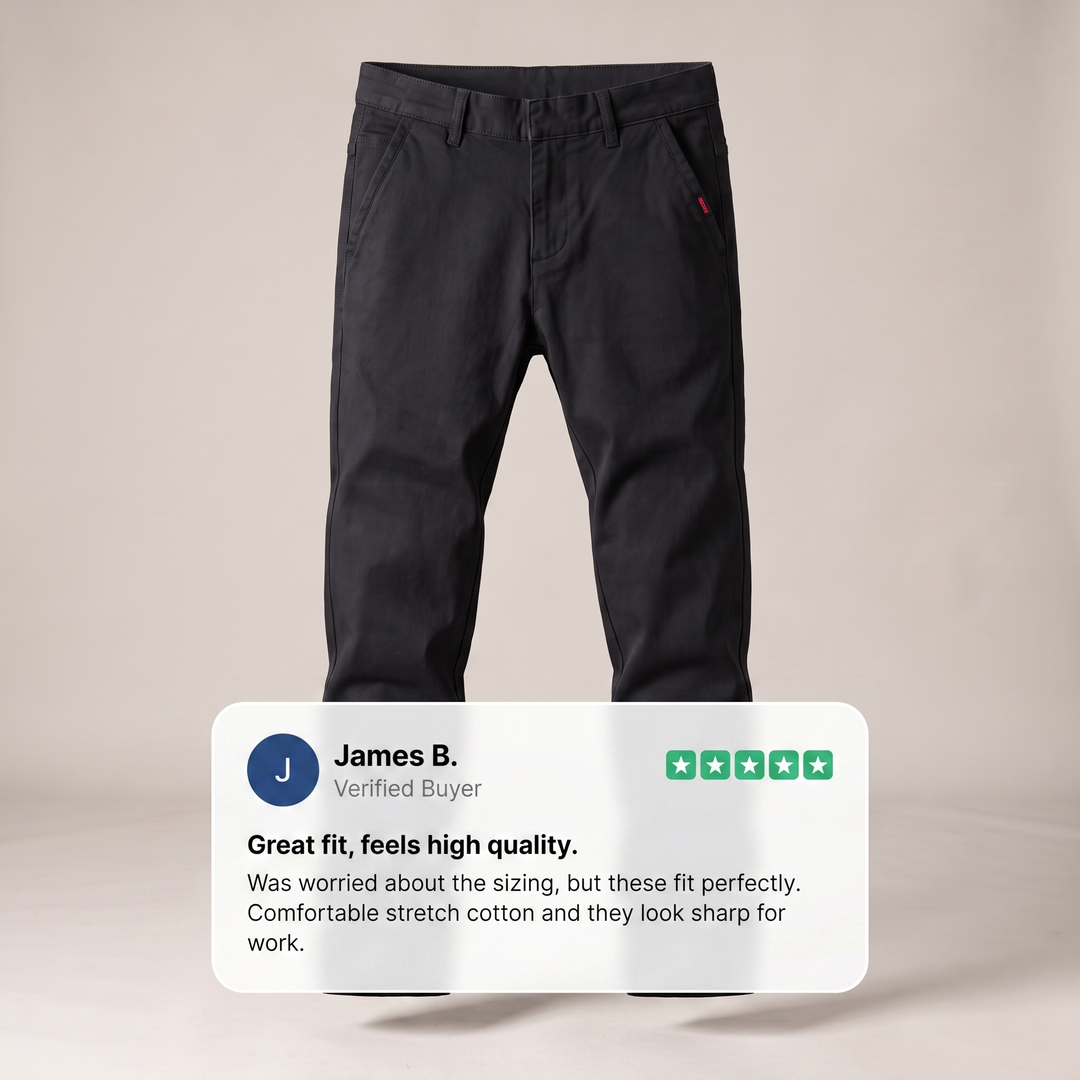 SLIM FIT TrouserS