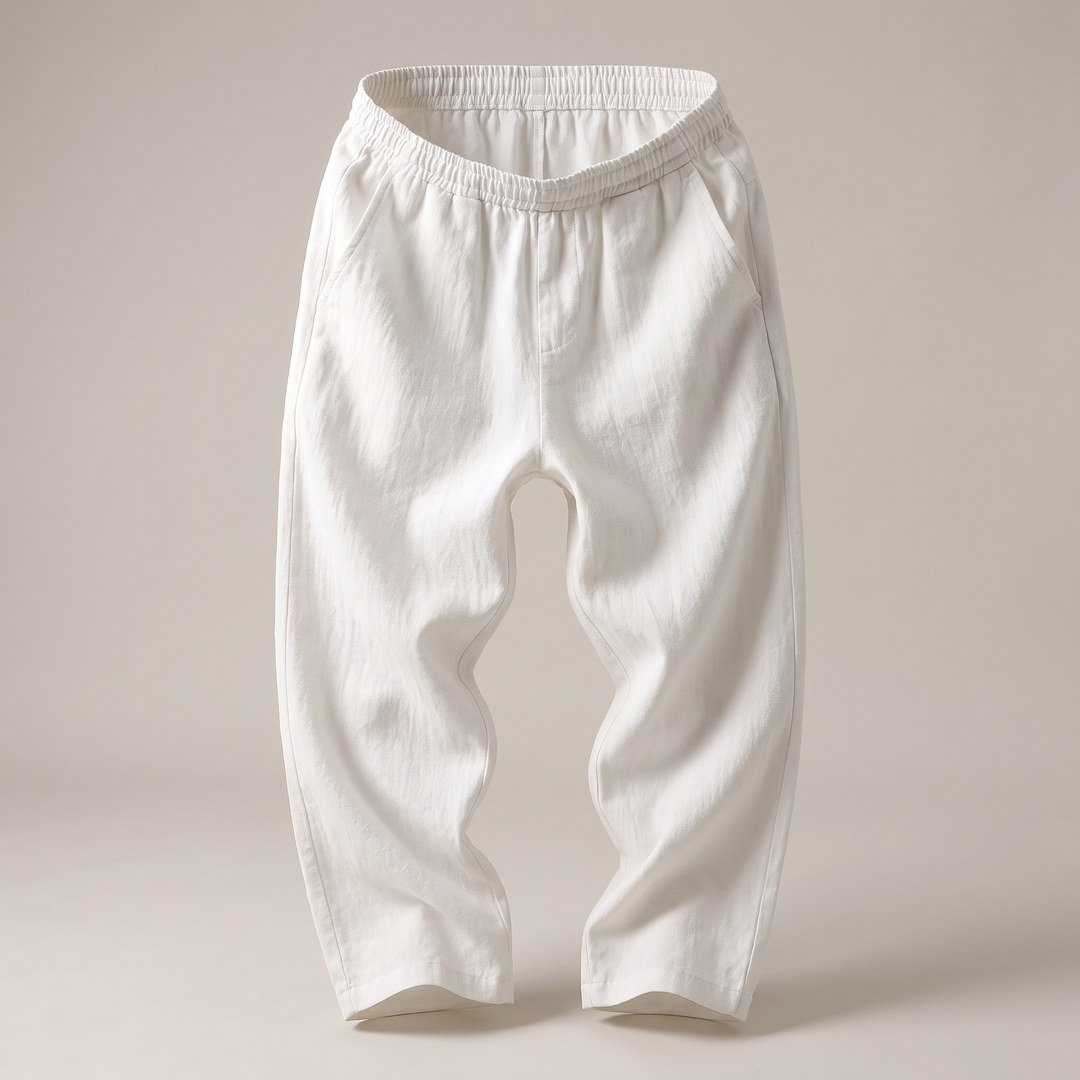 SOPHIA FLOW COTTON LINEN TrouserS